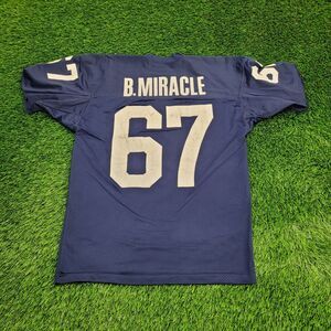 Vintage 60s Champion Football Shirt Large 21x29 Blue